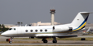 Gulfstream II / IIB cabin for Colorado charter