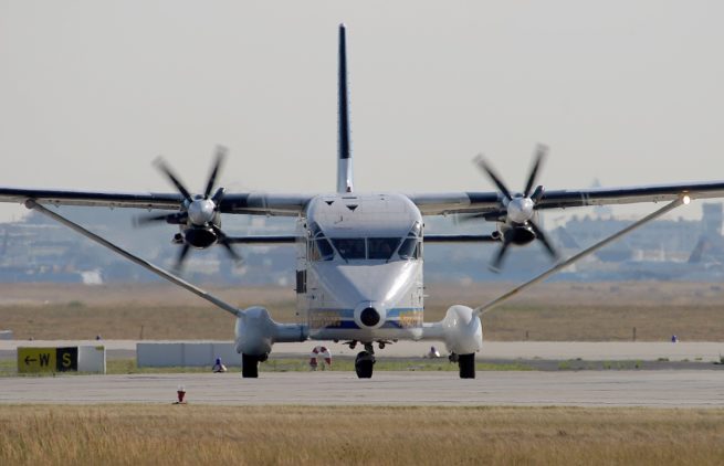 Shorts 360 cargo aircraft for Colorado charter