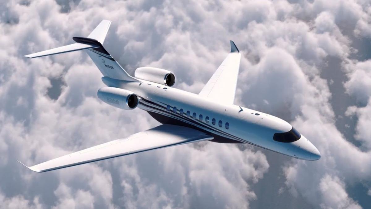 Cessna Citation Hemisphere cabin for Colorado charter