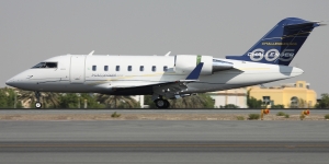 Bombardier Challenger 605 view for Colorado charter