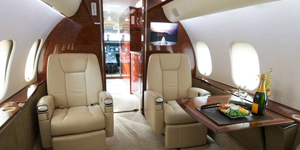 Bombardier Global 5000 view for Colorado charter