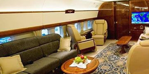 Boeing 727-251 VIP cabin for Colorado charter
