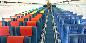 McDonnell Douglas MD-83 cabin for Colorado charter