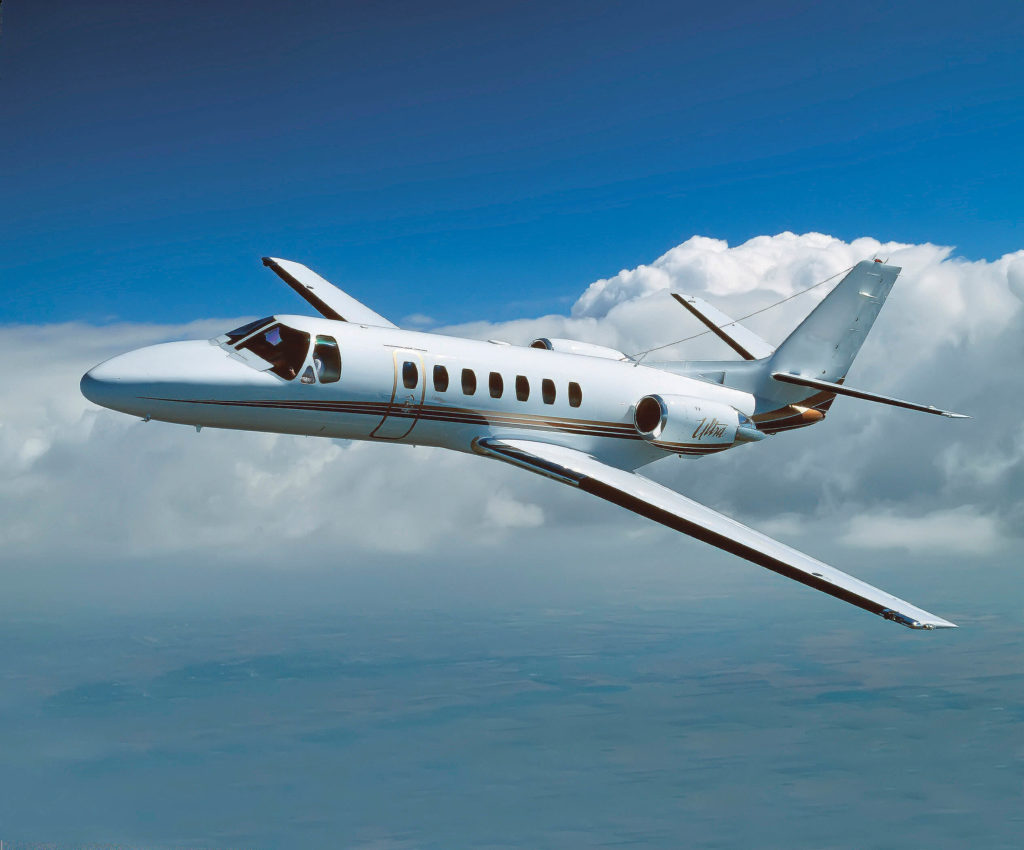 Cessna Citation Ultra light jet for Colorado charter