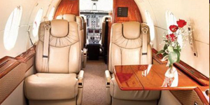 Hawker 400XP view for Colorado charter