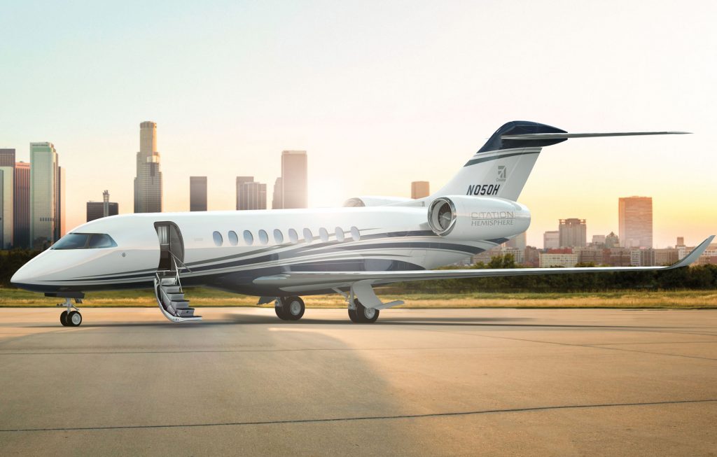Colorado Cessna Citation Hemisphere Charter