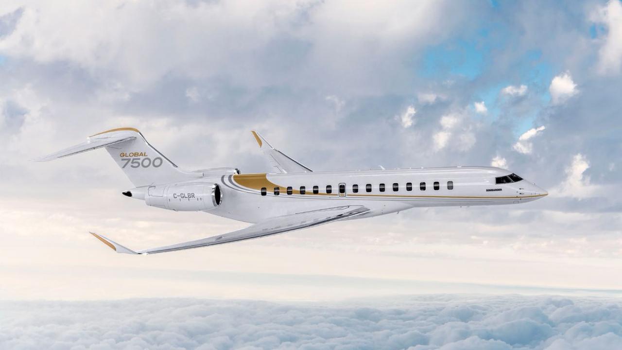 Colorado Bombardier Global 7500 Charter