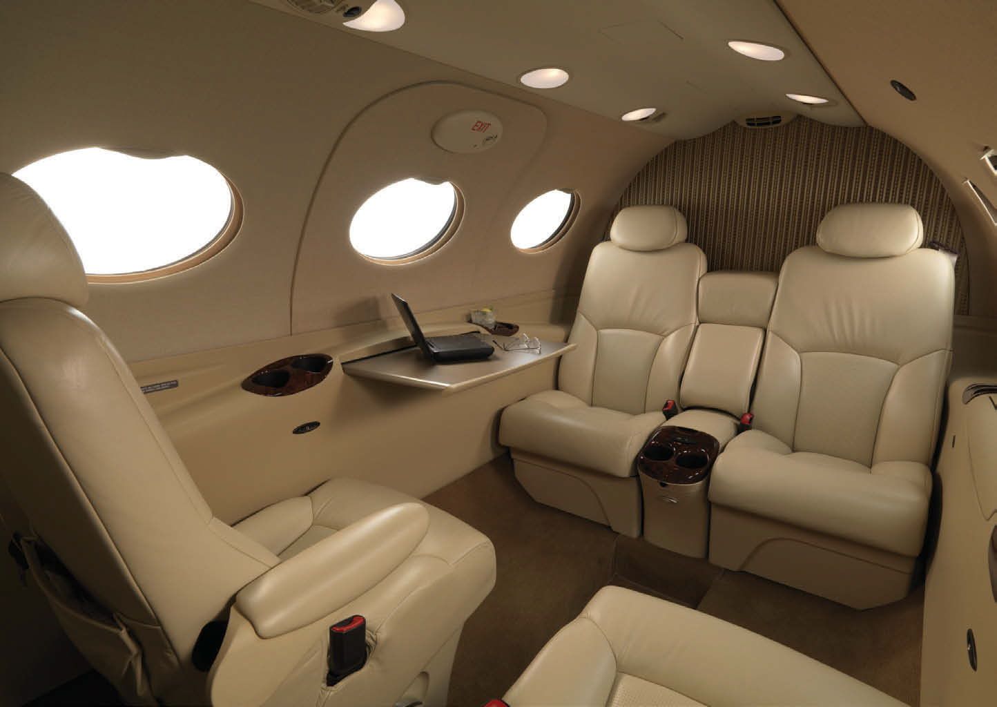 Cessna Citation Mustang cabin for Colorado charter