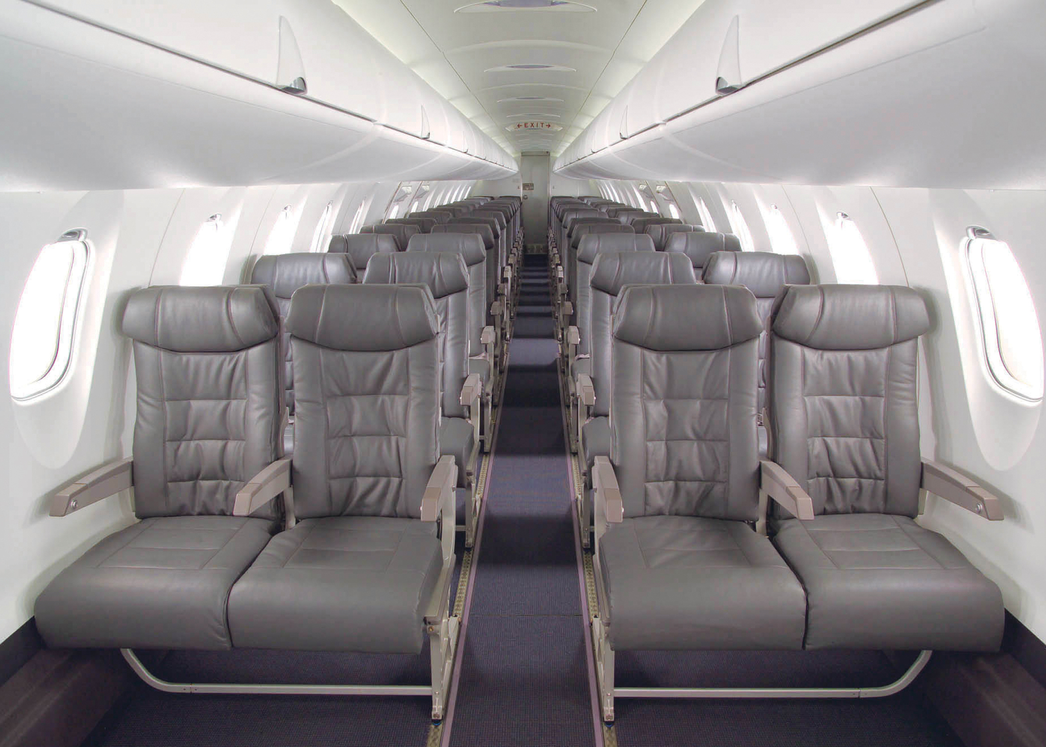 Bombardier CRJ-200 cabin for Colorado charter
