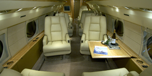 Gulfstream III view for Colorado charter