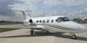 Hawker 400XP view for Colorado charter