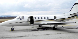 Cessna Citation II cabin for Colorado charter