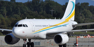 Airbus ACJ318 Elite cabin for Colorado charter