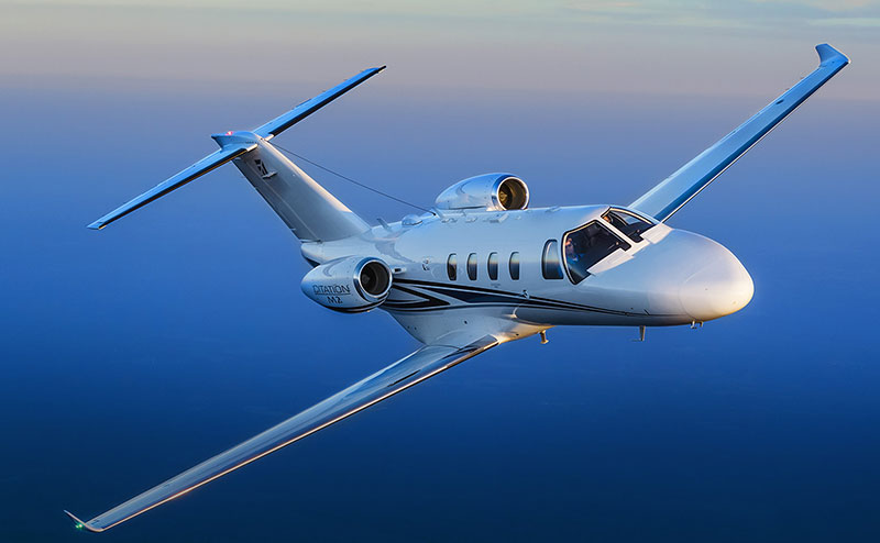 Cessna Citation M2 very light jet for Colorado charter
