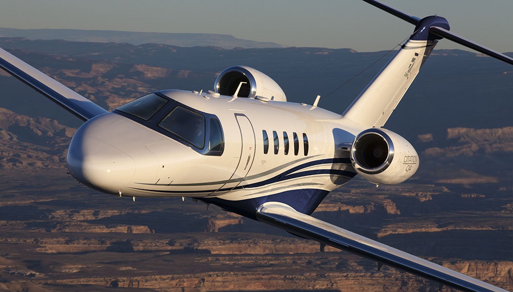 Cessna Citation CJ4 light jet for Colorado charter