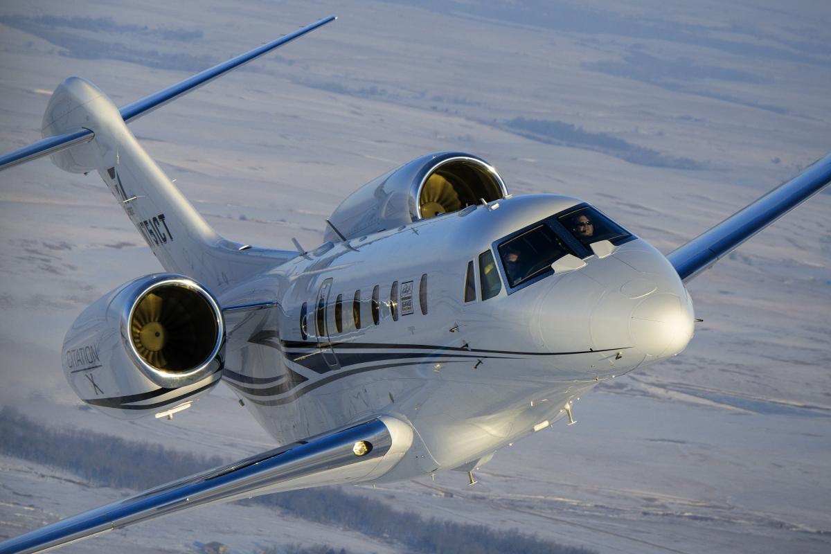 Cessna Citation X cabin for Colorado charter