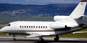 Dassault Falcon 900 view for Colorado charter