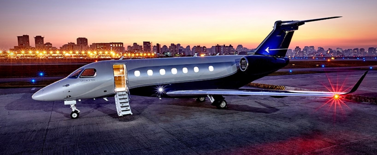 Embraer Legacy 500 view for Colorado charter
