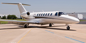 Cessna Citation CJ3 view for Colorado charter