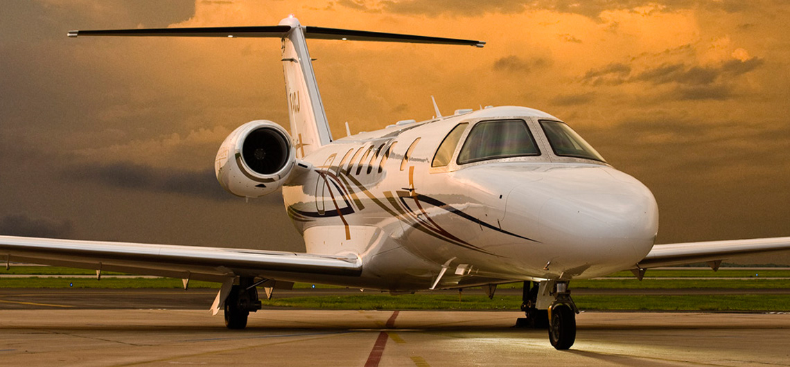 Cessna Citation CJ4 cabin for Colorado charter