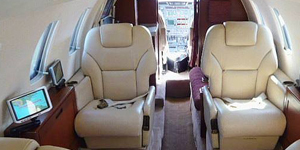 Cessna Citation III view for Colorado charter